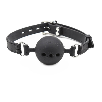 Soft Silicone BDSM Ball Gag in 3 Sizes and 3 Colors / Slave Gags for Erotic Games - EVE's SECRETS
